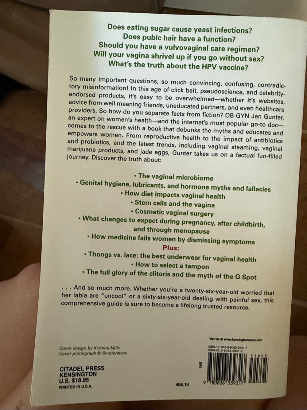 The Vagina Bible book by Jen Gunter - Picture 2 of 2